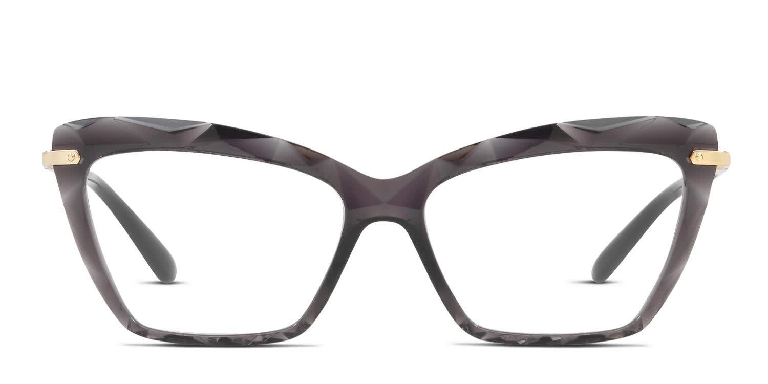 Dolce & Gabbana DG5025 Gray glasses - Gray - Frontal View