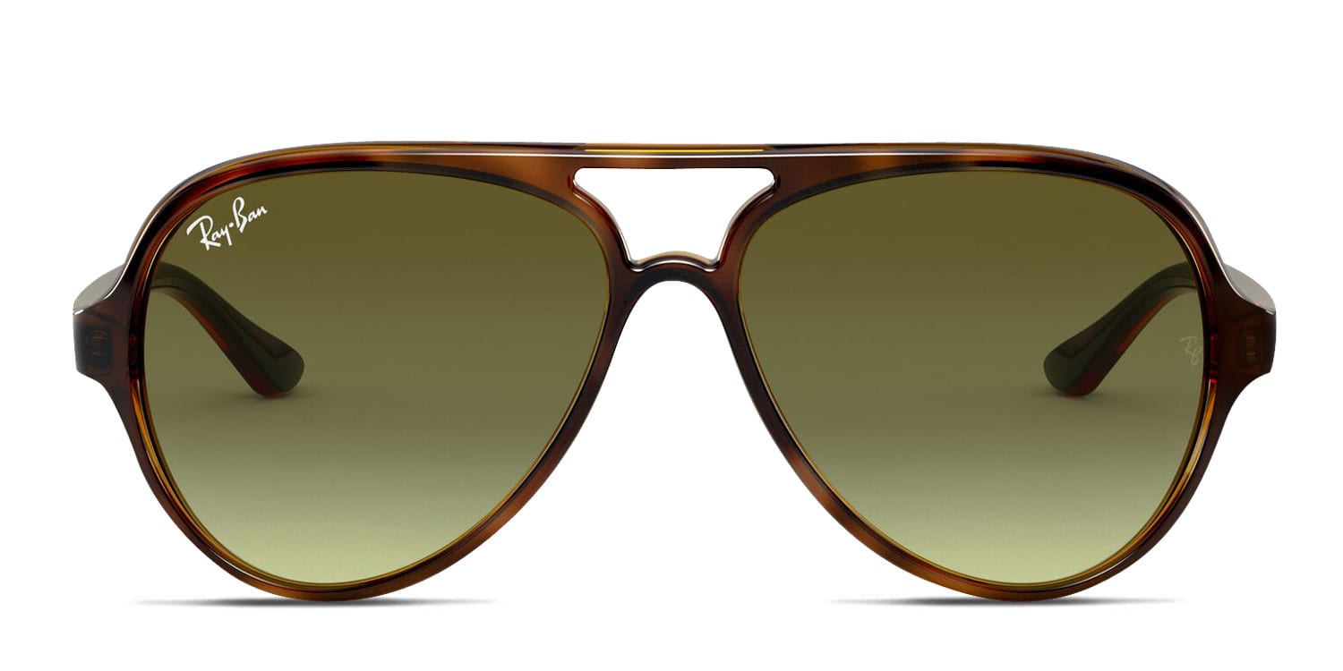 Ray-Ban RB4125 Cats 5000 Tortoise glasses - Tortoise - Frontal View