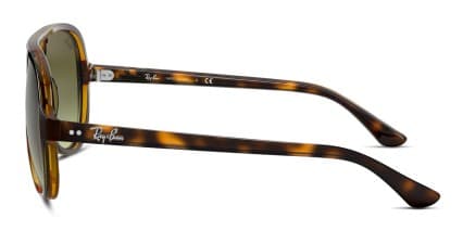 Ray-Ban RB4125 Cats 5000 Tortoise glasses - Tortoise - Side View