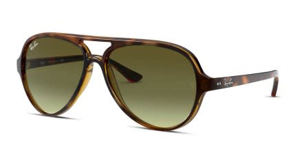 Ray-Ban RB4125 Cats 5000 Tortoise glasses - Tortoise - Angle View