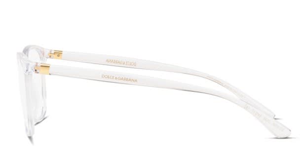 Dolce & gabbana clear frames sales