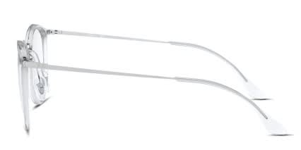 Ray-Ban RX7140 Clear glasses - Clear - Side View