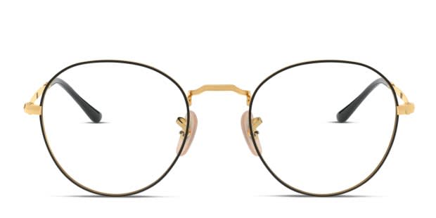 Ray-Ban RX3582V David Black , Gold Eyeglasses | Includes FREE Rx