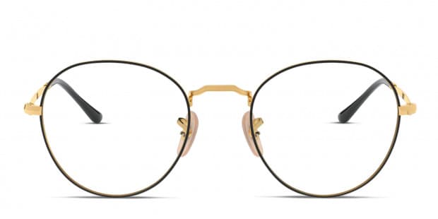 Ray-Ban  DAVID  RB3582V　美品 Ray-Ban RX3582V David Black , Gold Eyeglasses | Includes FREE Rx