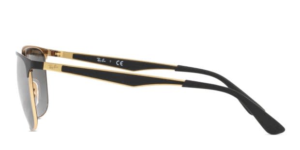 Ray-Ban RB3569 Black, Gold Prescription Sunglasses