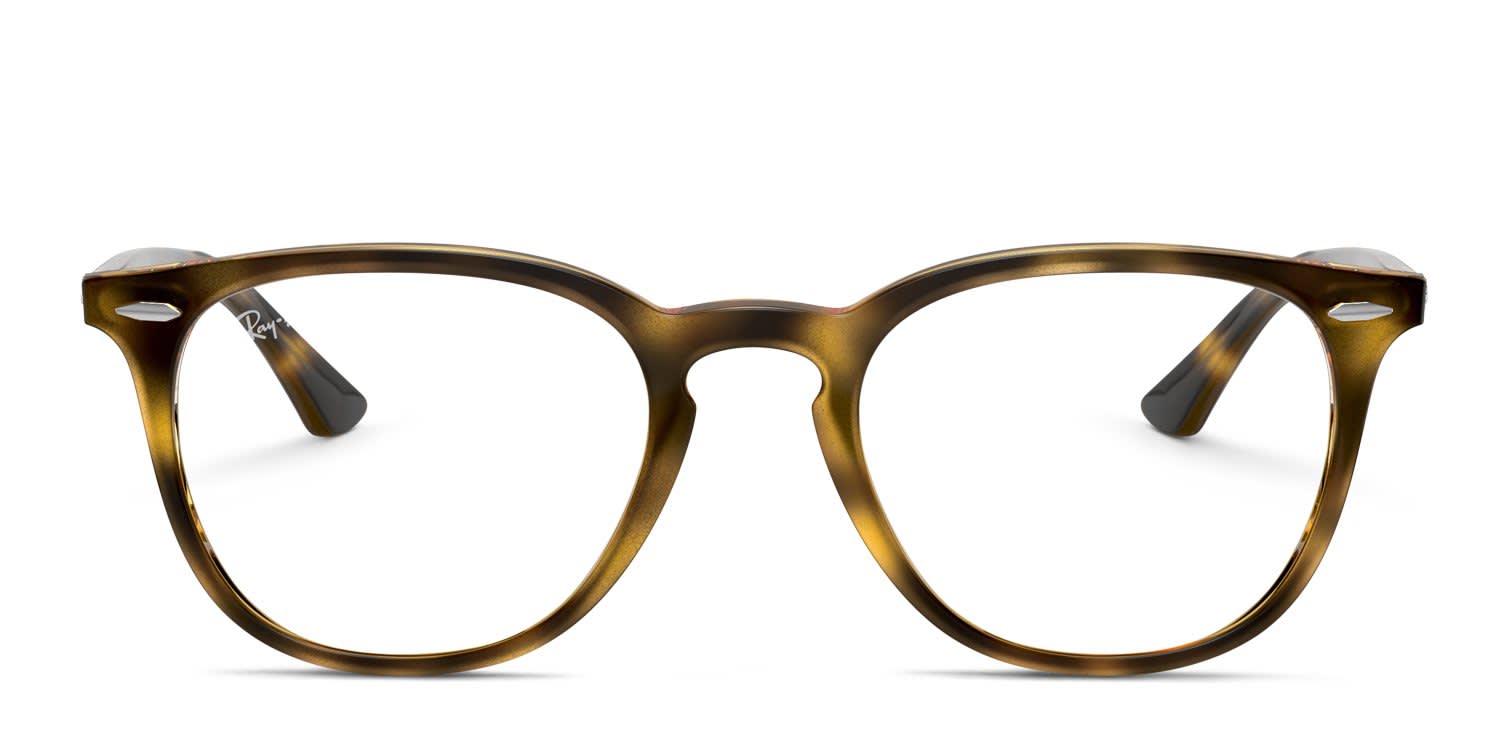 Ray-Ban RX7159F Tortoise glasses - Tortoise - Frontal View