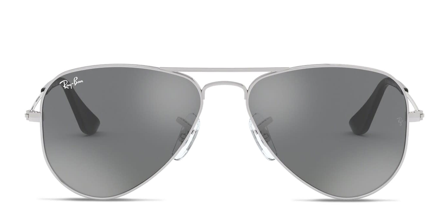 Ray-Ban RJ9506S Kids Gray , Silver glasses - Gray / Silver - Frontal View