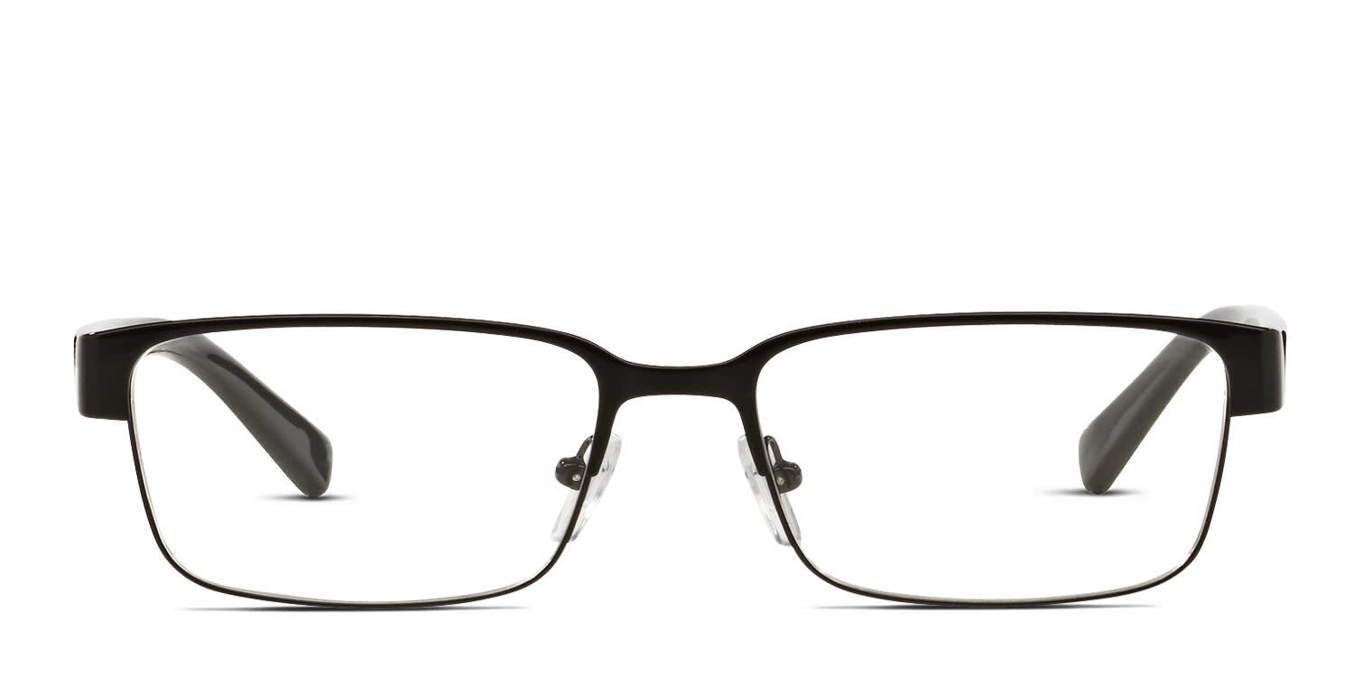 Armani Exchange AX1017 Black glasses - Black - Frontal View