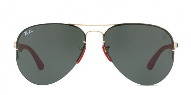 Ray Ban 0RB3460M Gold Black Red