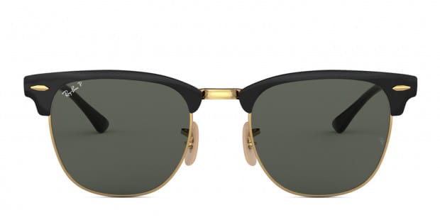 Ray Ban RB3716 Gold Black Prescription Sunglasses 50 Off Lenses