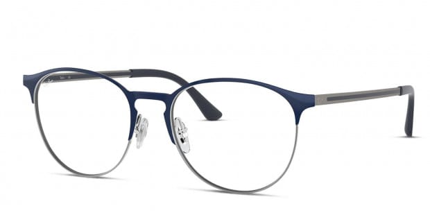 Ray Ban RX6375 Blue Gunmetal Eyeglasses Includes FREE Rx Lenses