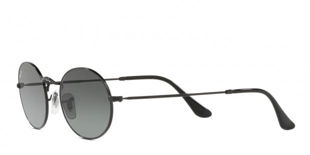 Ray ban black oval sunglasses top
