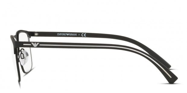 Emporio Armani EA1079 Black Eyeglasses | Includes FREE Rx Lenses