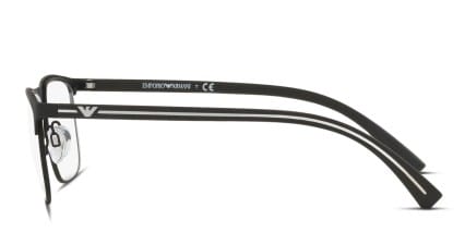 Emporio Armani EA1079 Black glasses - Black - Side View