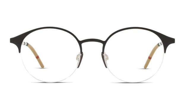 Burberry BE1328 Black/Silver Prescription Eyeglasses