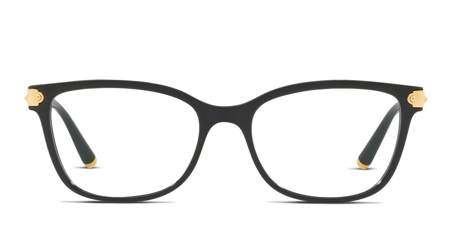 Dolce & Gabbana DG5036 Shiny Black Eyeglasses | Includes