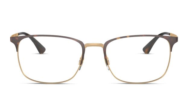 Ray-Ban RX6421 Tortoise/Gold Eyeglasses | Includes FREE Rx Lenses