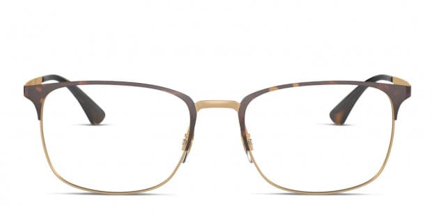 Ray-Ban RX6421 Tortoise/Gold Eyeglasses | Includes FREE Rx Lenses