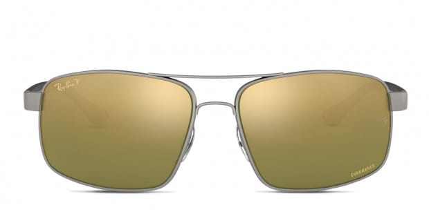 Sunglasses Rb3604ch Ray Ban Ray-Ban RB3604CH Gold Green Gunmetal