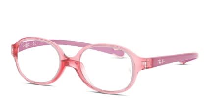 Ray-Ban RY1587 Kids Red, Pink glasses - Pink - Angle View