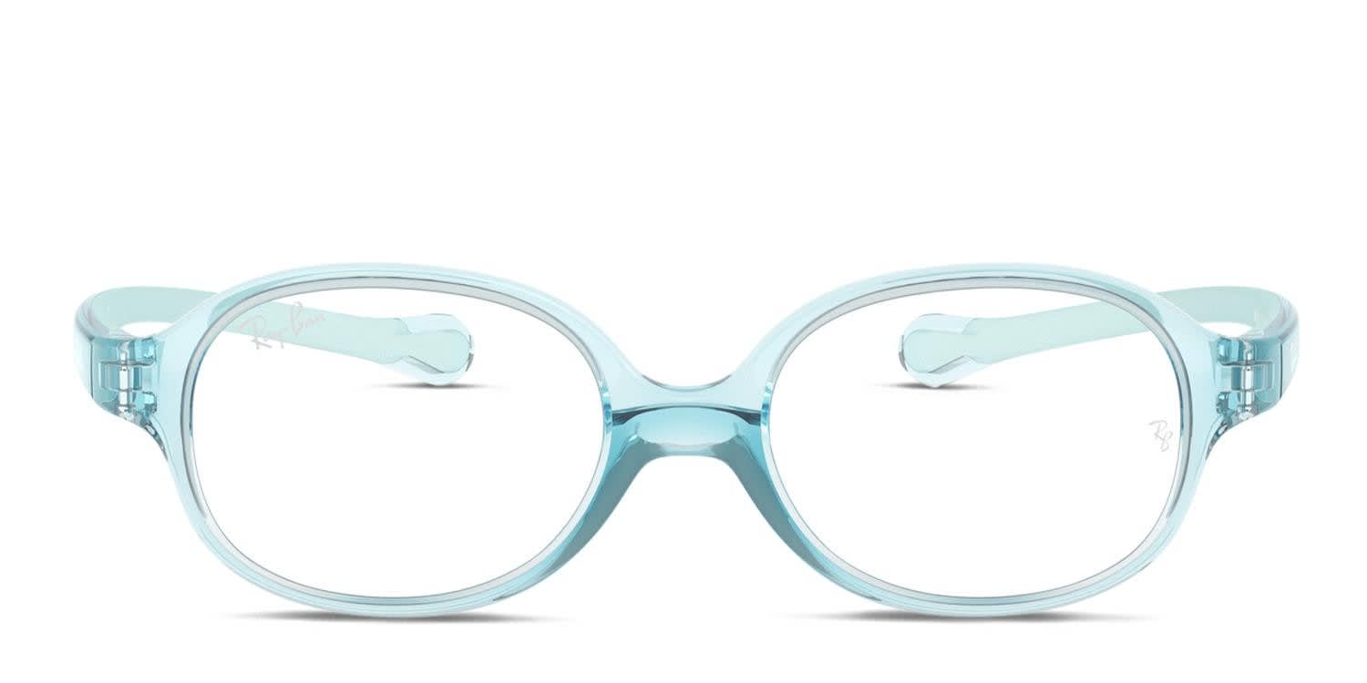 Ray-Ban RY1587 Kids Blur, Clear glasses - Blue / Clear - Frontal View