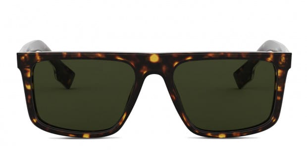 Burberry BE4276 tortoise frame with green Lenses provide