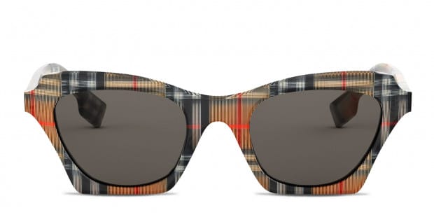 Burberry BE4283 Brown Multicolor Prescription Sunglasses 50 Off Lenses