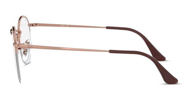 Ray-Ban RX3947V Round Gaze Bronze Prescription Eyeglasses