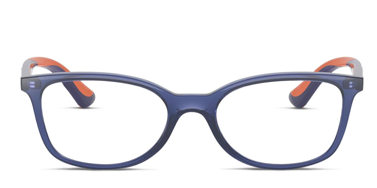 Ray-Ban RY1586 Kids Blue glasses - Blue - Frontal View