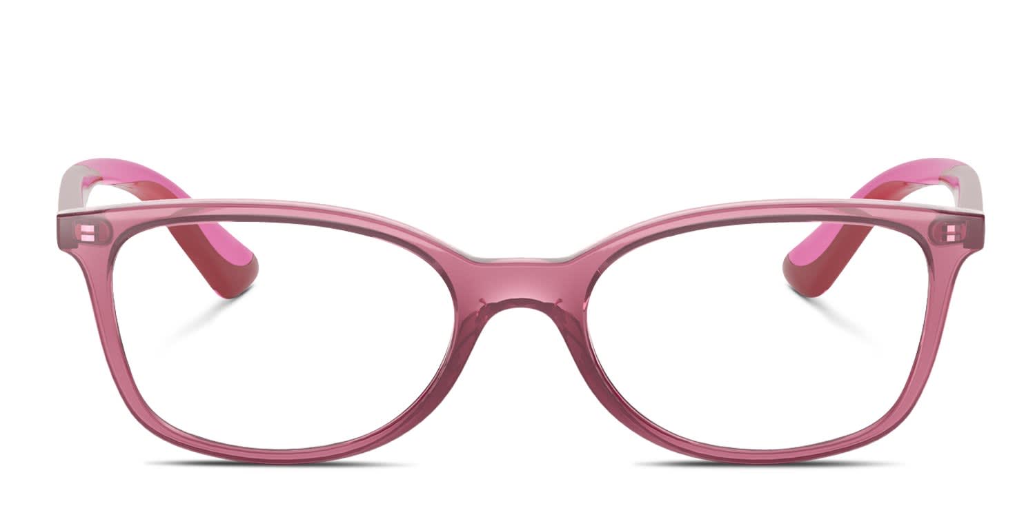 Ray-Ban RY1586 Kids Red glasses - Pink - Frontal View