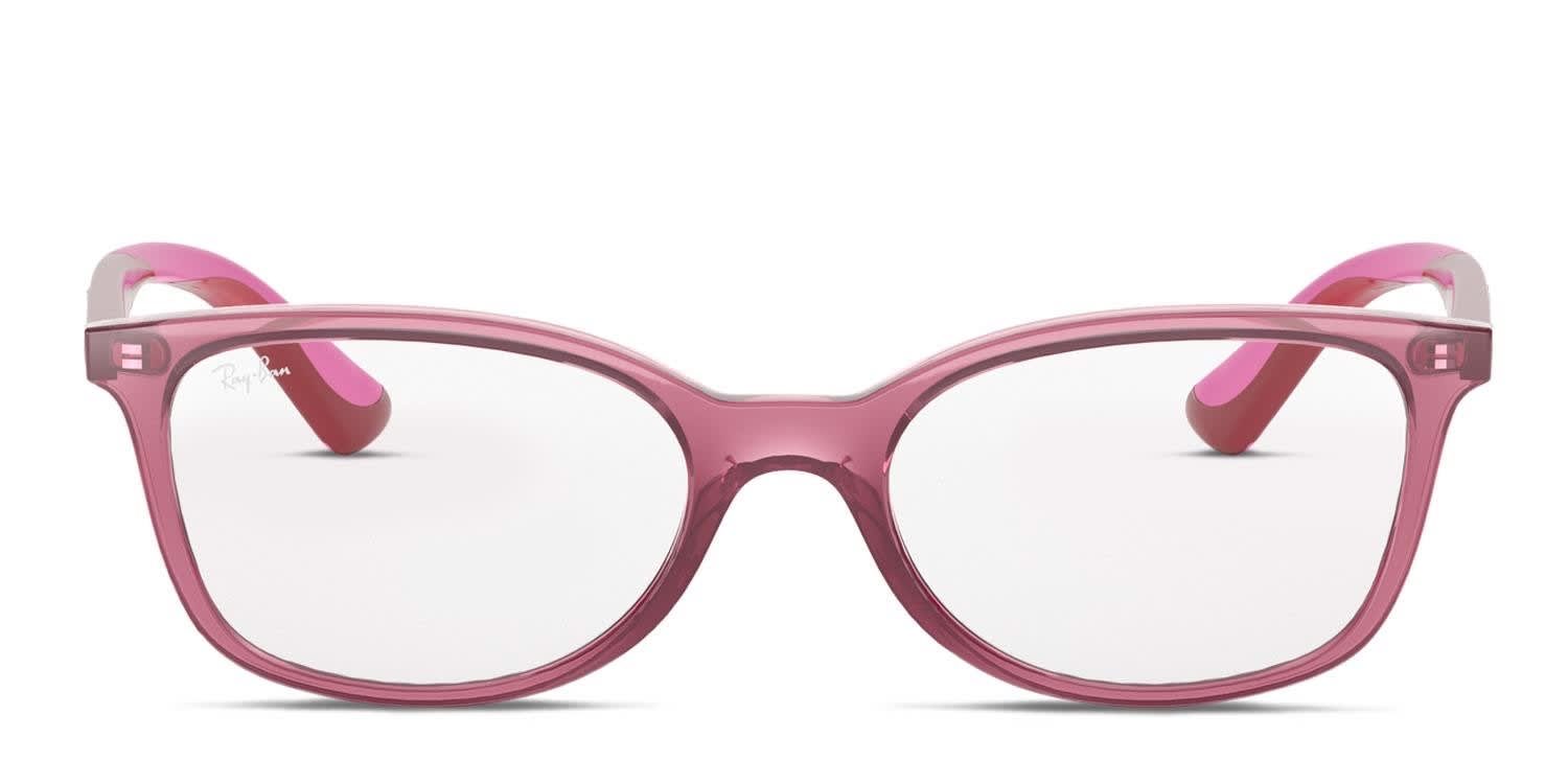 Ray-Ban RY1586 Kids Red glasses - Pink - Frontal View