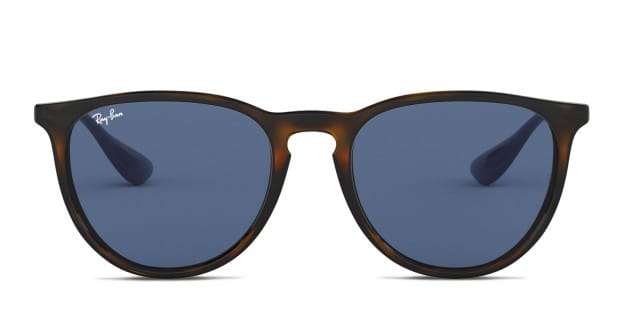 Ray-Ban RB4171 Erika tortoise frame with dark blue lenses