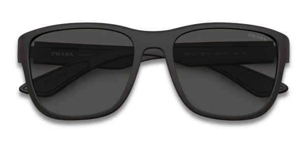 Prada PS 01US Black Prescription Sunglasses - 50% Off Lenses display picture 1