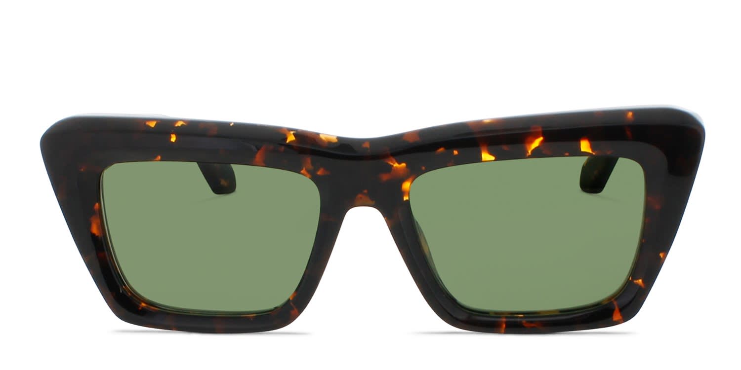 Off-White Hampton Tortoise glasses - Tortoise - Frontal View