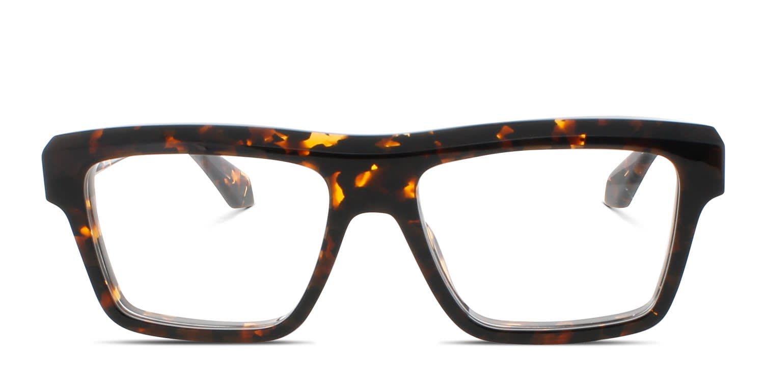 Off-White Style 7H Tortoise glasses - Tortoise - Frontal View