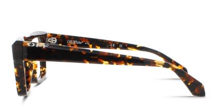 Off-White Style 7H Tortoise glasses - Tortoise - Side View