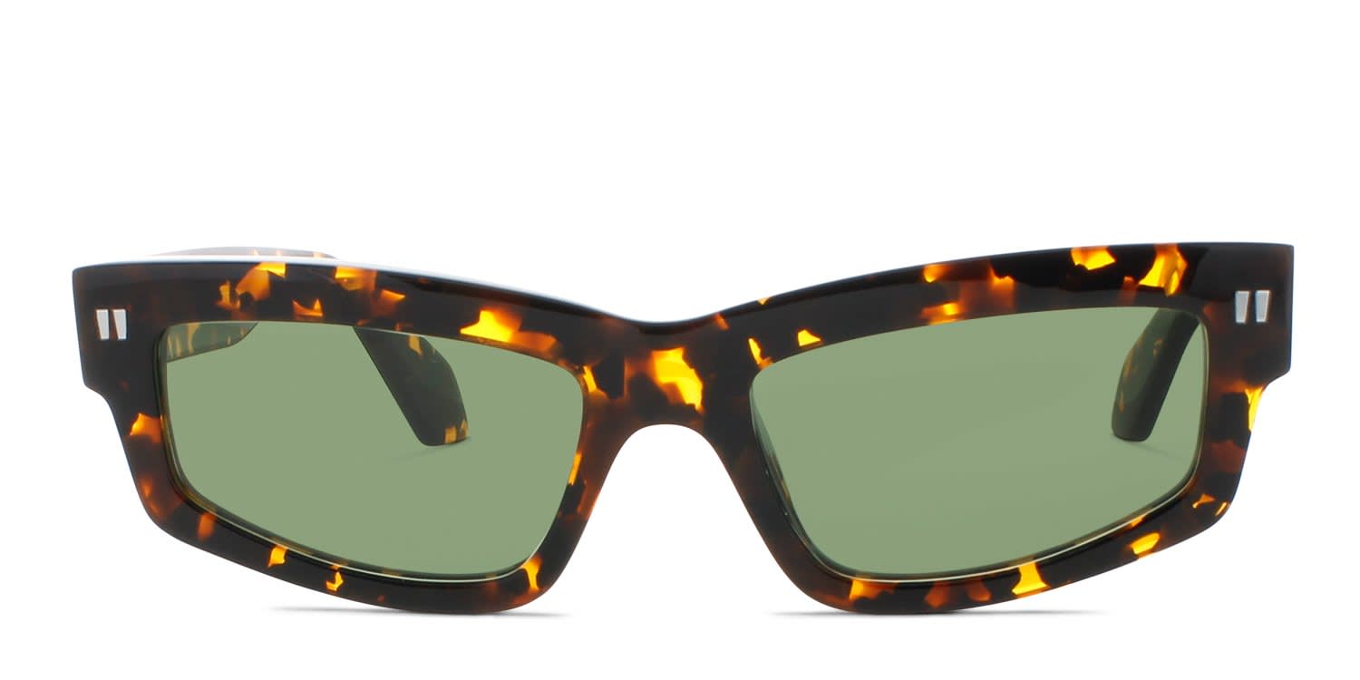 Off-White Miramar Tortoise glasses - Tortoise - Frontal View