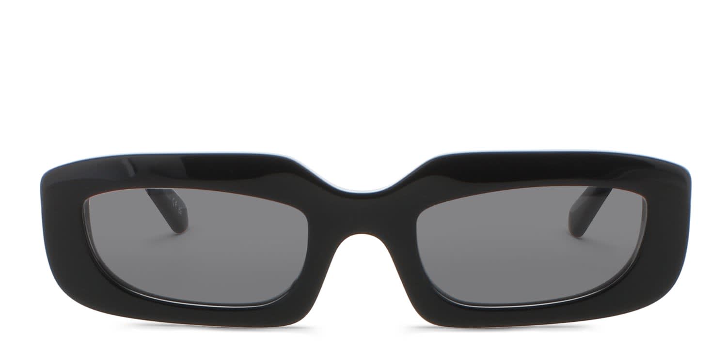 Off-White Renton Shiny Black glasses - Shiny Black - Frontal View