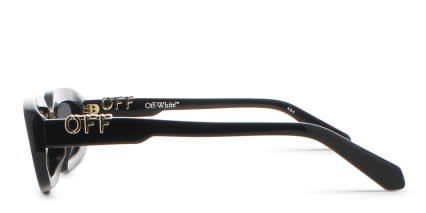 Off-White Renton Shiny Black glasses - Shiny Black - Side View