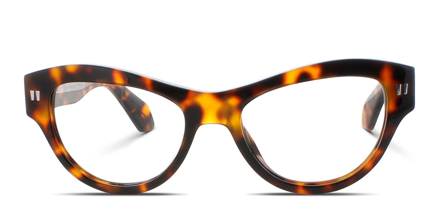 Off-White Style 76 Tortoise glasses - Tortoise - Frontal View