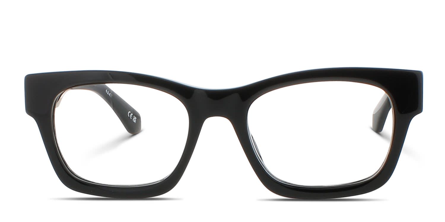 Off-White Style 78 Shiny Black Prescription Eyeglasses
