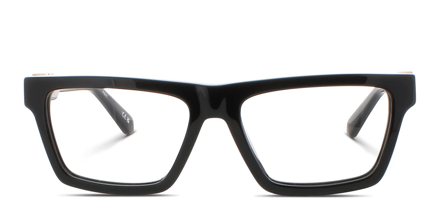 Off-White Style 7B Shiny Black glasses - Shiny Black - Frontal View