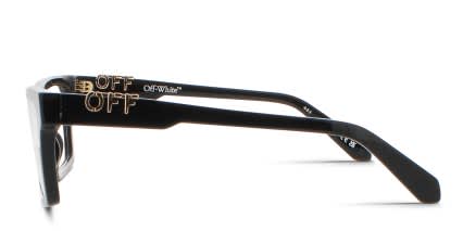 Off-White Style 7B Shiny Black glasses - Shiny Black - Side View
