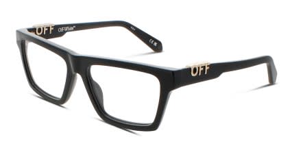 Off-White Style 7B Shiny Black glasses - Shiny Black - Angle View