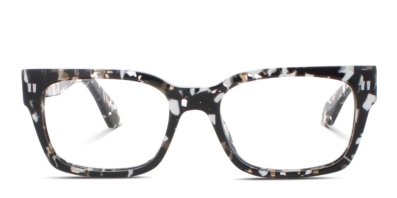 Off-White Style 53 Tortoise, Gray glasses - Tortoise / Gray - Frontal View