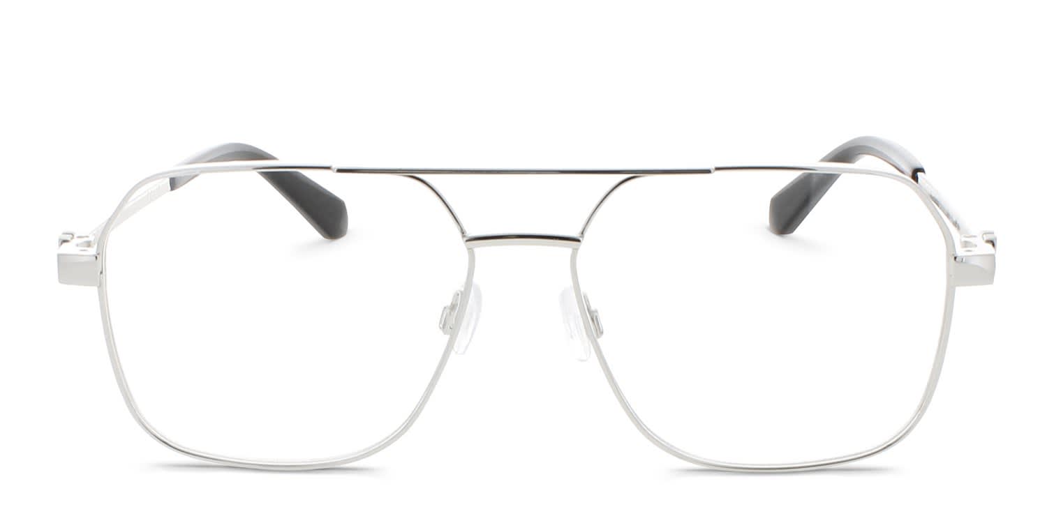 Off-White Style 7J Silver Prescription Eyeglasses