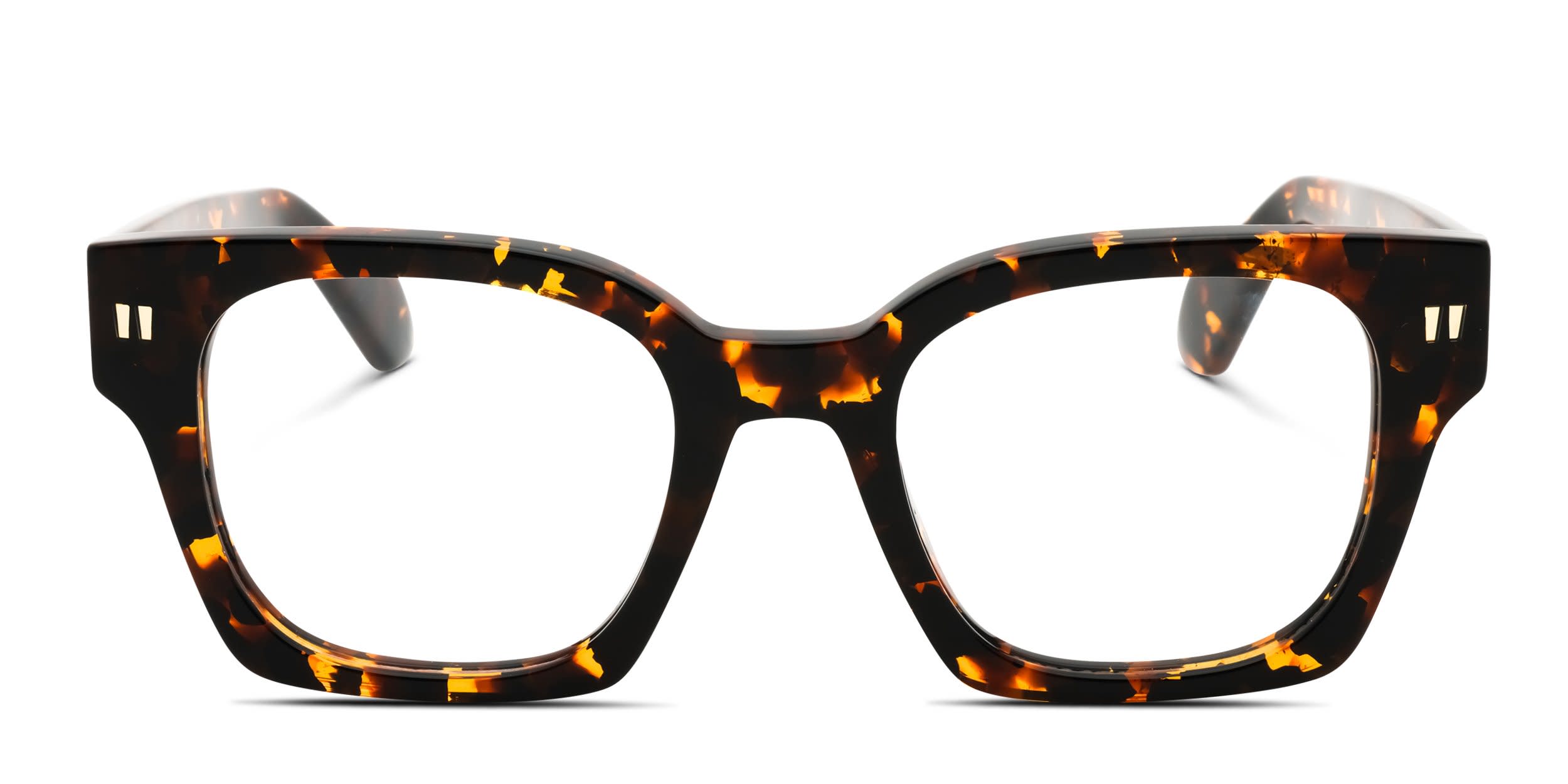 Off-White Style 7U Tortoise glasses - Tortoise - Frontal View