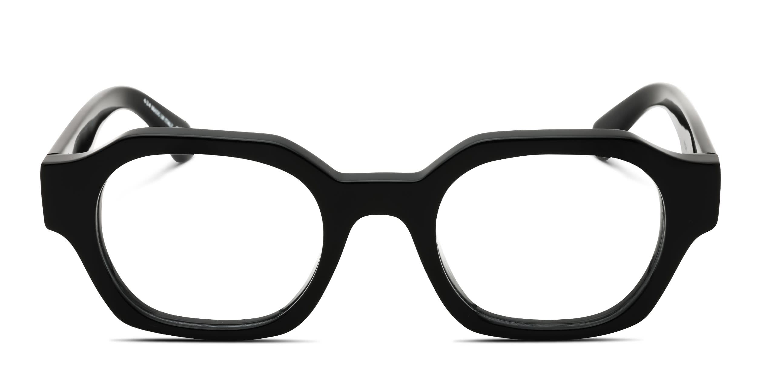 Off-White Style 7Y Shiny Black glasses - Shiny Black - Frontal View
