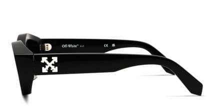 Off-White Hilo Shiny Black glasses - Shiny Black - Side View