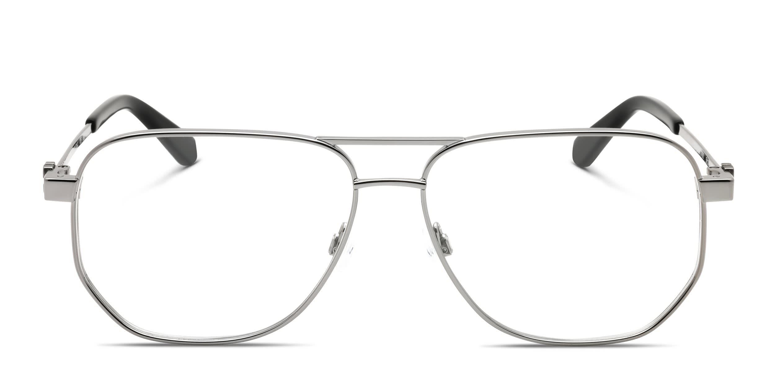 Off-White Style 8A Gunmetal Prescription Eyeglasses